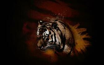 Black Tiger Wallpaper