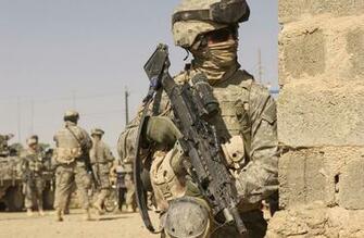 Soldier Wallpaper American Army War Weapon HD Desktop