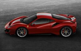 Wallpaper Grey Background Silhouette Ferrari V8 Twin