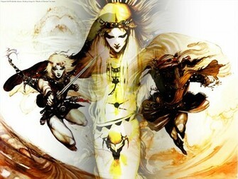 Yoshitaka Amano Wallpaper Shades Of Dreams Minitokyo