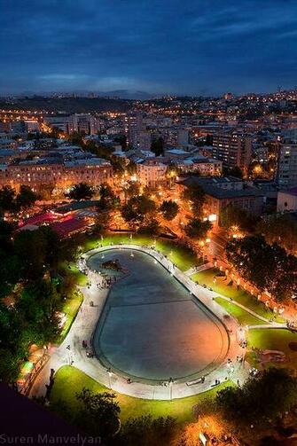Yerevan Gems In The Night On