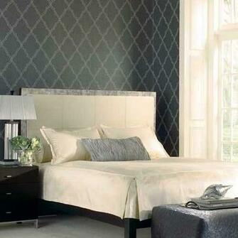 Candice Olson Dimensional Surfaces Moroccan Lattice Sand Wallpaper