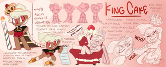 Character Sheet King Cake By Nuttyxd