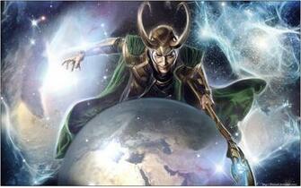 Loki Smite Wallpaper By Dhencod