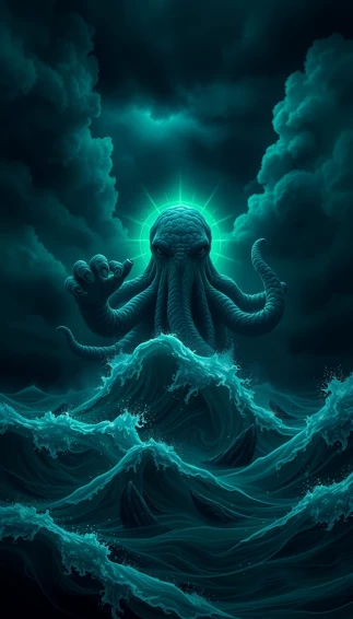 Cthulhu Phone Wallpaper