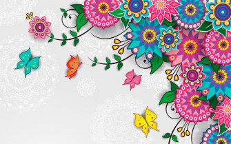 Graphic Design Vector Wallpaper On