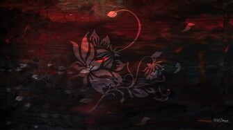 Blood Red Darkness Wallpaper