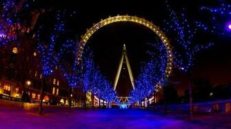 London Eye Xmas England