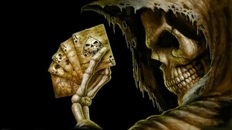 All HD Wallpaper Abstract Poker Skull