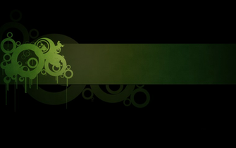 Green Black Wallpaper Background