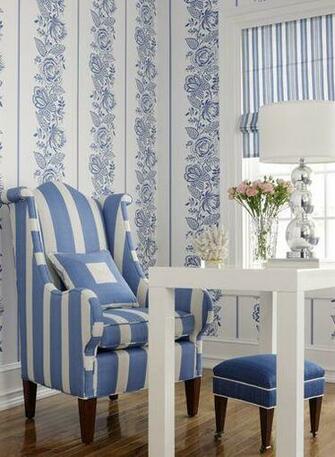 Margarelle Wallpaper Stripe From Jaima Brown Home Modern Decor