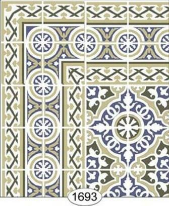 Dollhouse Wallpaper Decorative Tile