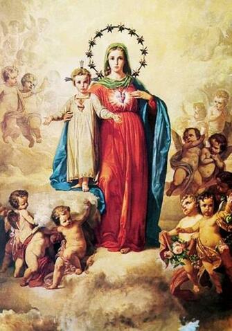 Wallpaper Of Mother Mary Image