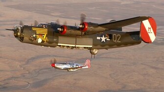 Liberator Et P Mustang Wallpaper