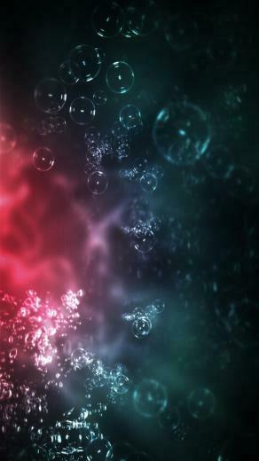 HD Abstract Bubbles iPhone Wallpaper