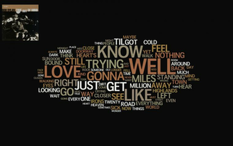 Cool Word Background
