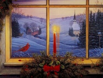 Christmas Scenes Desktop Wallpaper