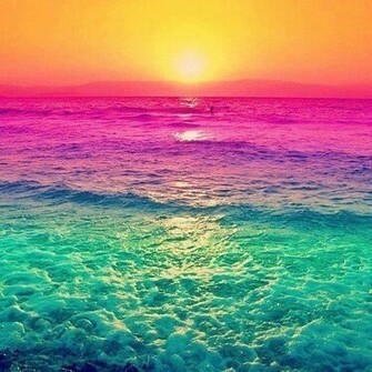 Sunsets Ha Color Rainbows And Ocean