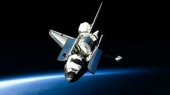 Wallpaper Shuttle Open Space Flight Light Mac