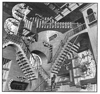 Mc Escher HD Wallpaper Of General Reptile