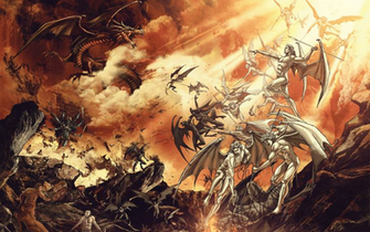 Showing Gallery For Heaven And Hell Wallpaper
