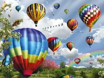 Superb Collection Of Colorful Hot Air Balloons Takedesigns