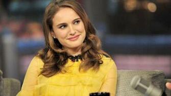 Actress Natalie Portman Yellow Dress Wallpaper Hq