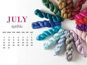 Able July Calendar Knitpicks Staff Knitting