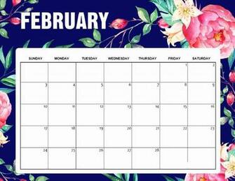 Desktop Wallpaper Calendar February July