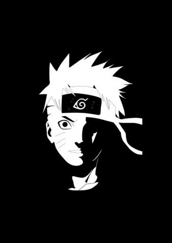 Naruto Black And White Wallpaper Best