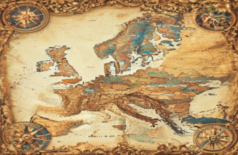 Map Of Europe Wallpaper