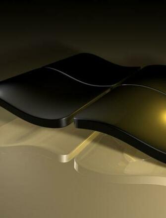 Black Windows Logo Wallpaper For Sony Xperia Tablet