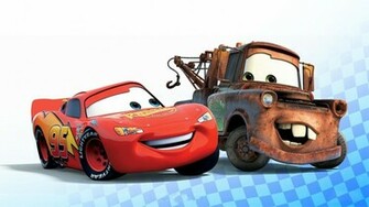 Mater Lightning Mcqueen Disney Wallpaper Art HD