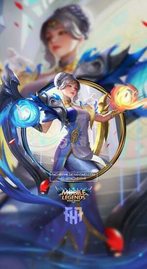 Wallpaper Phone Lunox Cosmic Harmony By Fachrifhr Mobile Legends