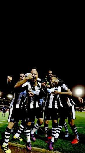 Nufc Gallowgate On Phone Wallpaper