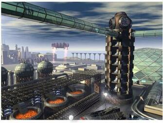 3d Science Fiction Wallpaper