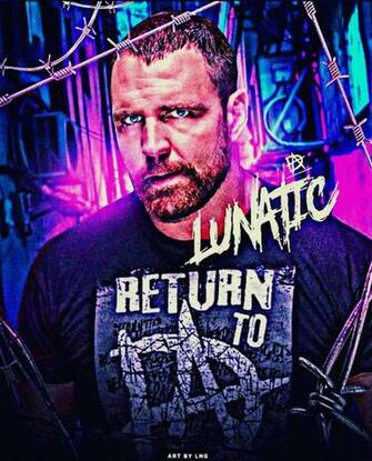 Dean Ambrose Lunatic Custom Wallpaper By Ambriegnsasylum16