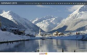Livigno On Wallpaper Calendario Gennaio