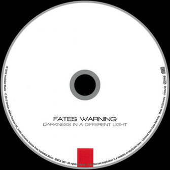 Fates Warning Darkness In A Different Light Cd Disc Image