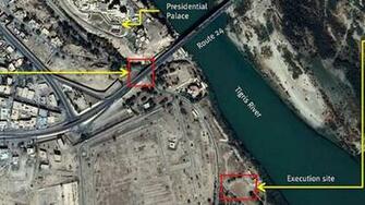 Isis Massacre Tikrit Satellite Image Emerge World News Sky