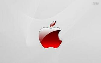 Red Apple Logo Wallpaper