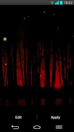 Fireflies Live Wallpaper Android Apps On Google Play