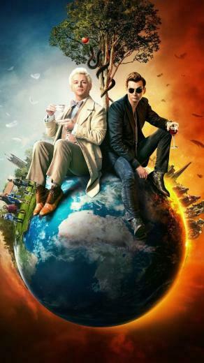Good Omens Phone Wallpaper In Movie