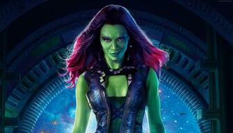 Wallpaper Guardians Of The Galaxy Vol Gamora Raccoon