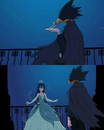Tokoyami Fumikage Tsuyu Asui My Hero Academia