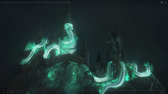 Hogwarts At Night Wallpaper On