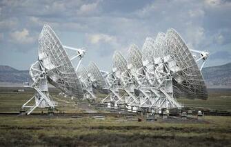 New Mexico Sky Technology Antenna Radio Telescope Wallpaper