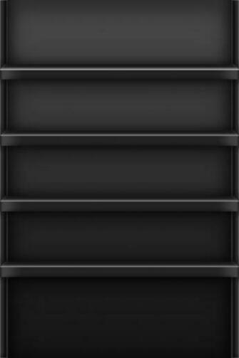 Bookshelf Black iPhone Wallpaper And 4s