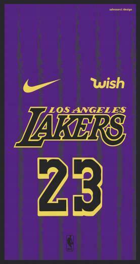 Los Angeles Lakers Nba Lebron James Vector Shirt Nike City Edition