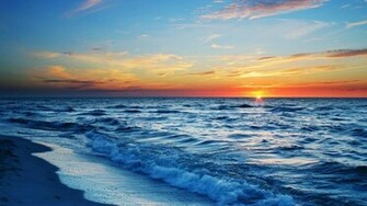 Ocean Sunset Wallpaper